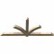 Ekena Millwork Redmond Rough Sawn Timber Gable Bracket, Douglas Fir, 84"W x 35"H x 4"D x 4"F, 10/12 Pitch GBW084X35X0404RED00RDF - alternate 3